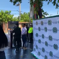 C@ptur@d0s y presentados por la policía. #EnVivo