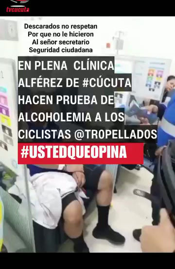 Pruebas de alcoholemia a ciclistas en clínica generan nuevos cuestionamientos tras accidente en Cúcuta