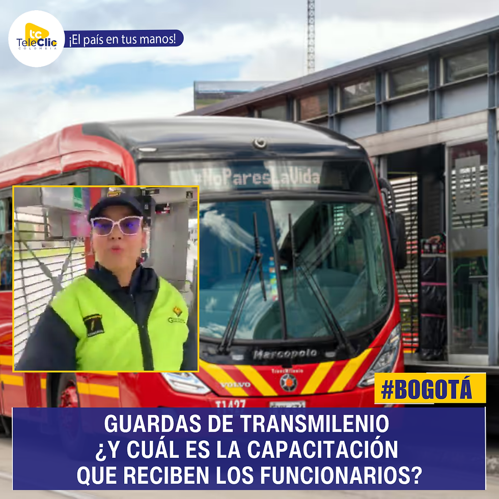 Guardas de Transmilenio #Bogotá - ¿Y cuál es la capacitación que reciben los funcionarios?