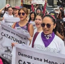 Mujeres Cucuteñas Marchan en el Dia de la Mujer