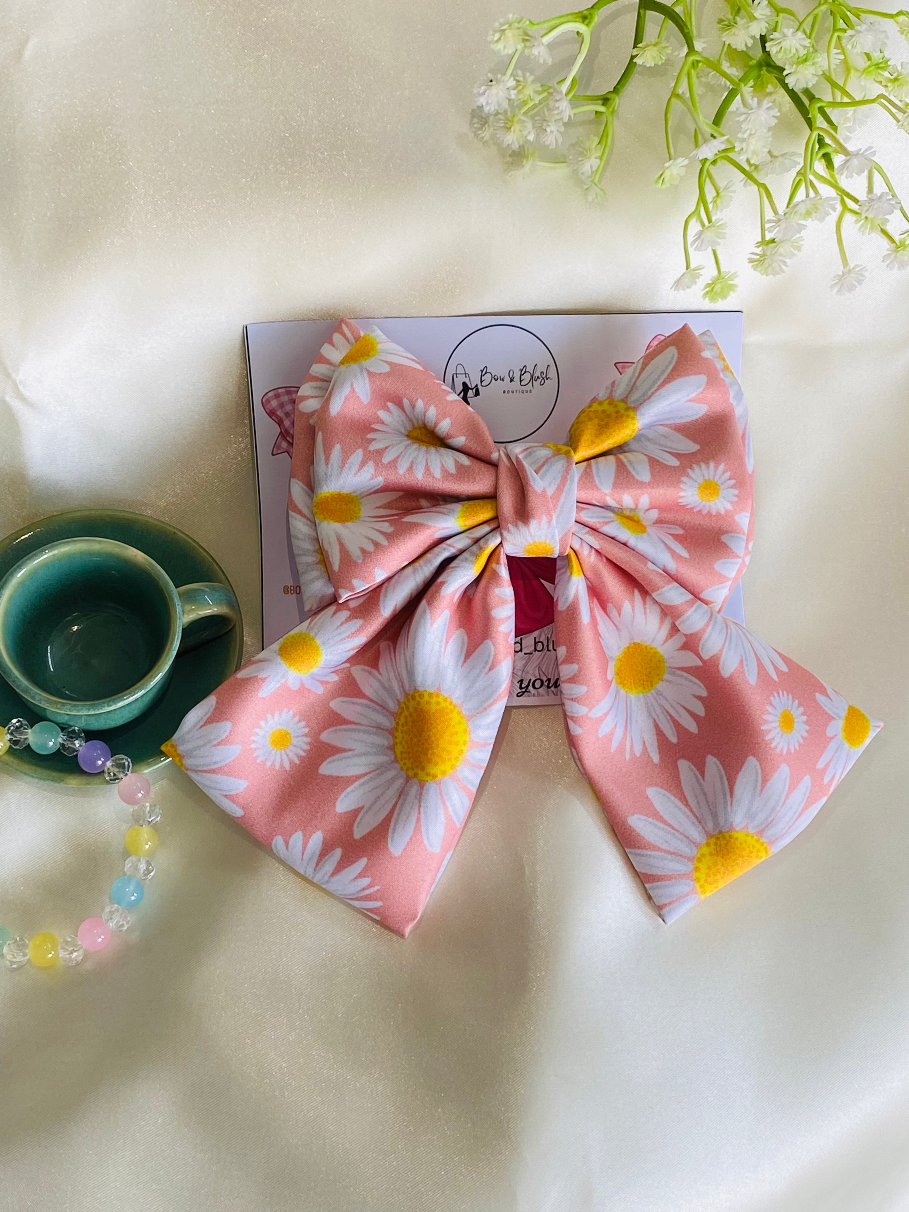 SUMMER PIGTAIL LAYERED BOW