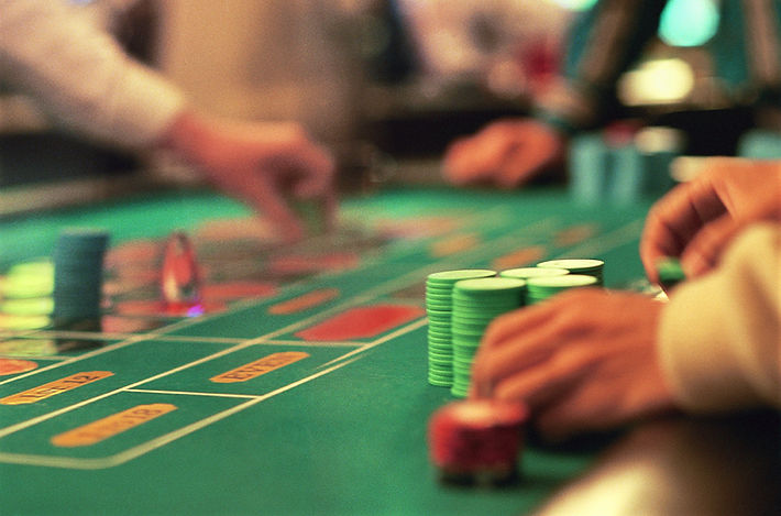 Casino Table Scene