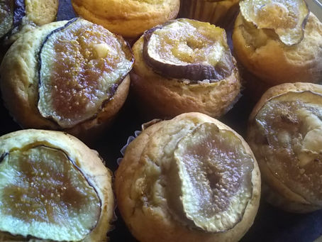 無花果のマフィン。