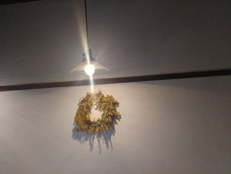 雨の音を聴く。