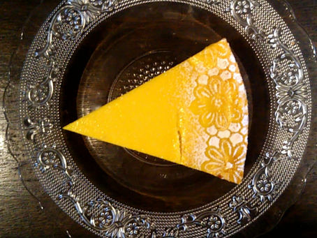 かぼちゃのチーズケーキ。
