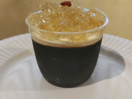 【追記】お月様ブレンドのコーヒーゼリー。