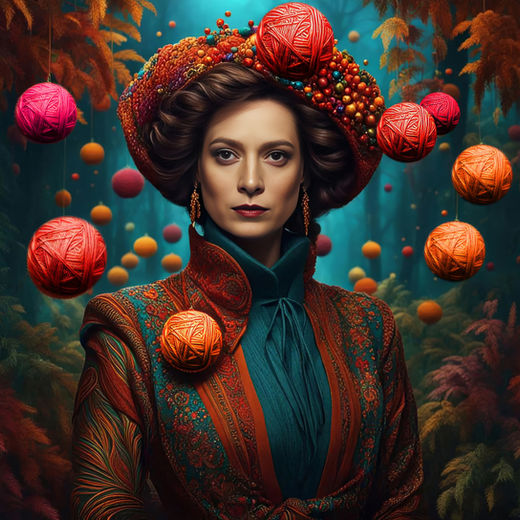 De twee charmante dames van Nell Wool zochten een catchy beeld van zichzelf dat hun mooie zaak in de kijker zet. Studiofotografie gecombineerd met AI leverde dit plaatje op