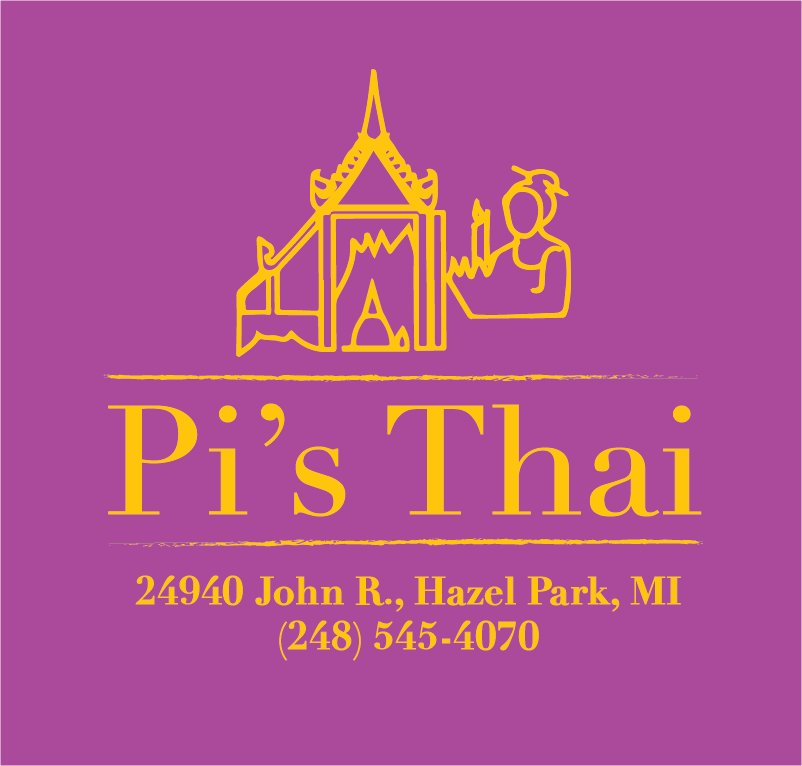 Pi's Thai Cuisine restaurant logo - View nutrition facts, calories, and macros for menu items at 24940 John R Rd, Hazel Park, MI 48030