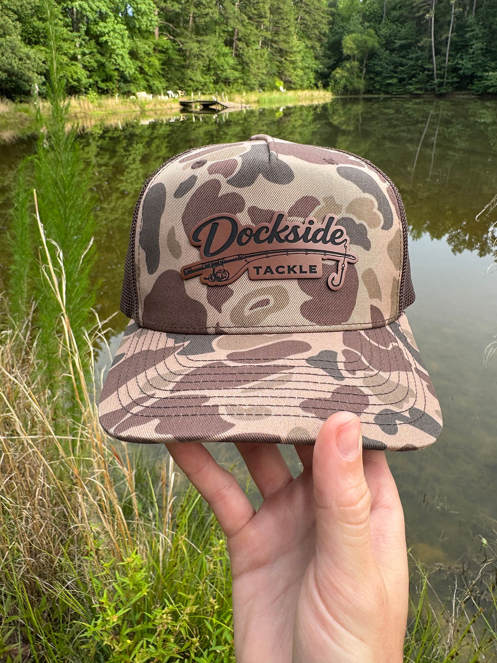 Thumbnail: Leather Patch Trucker Hat