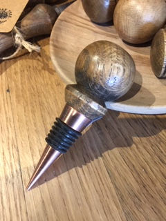 Thumbnail: OAK BOTTLE STOPPER