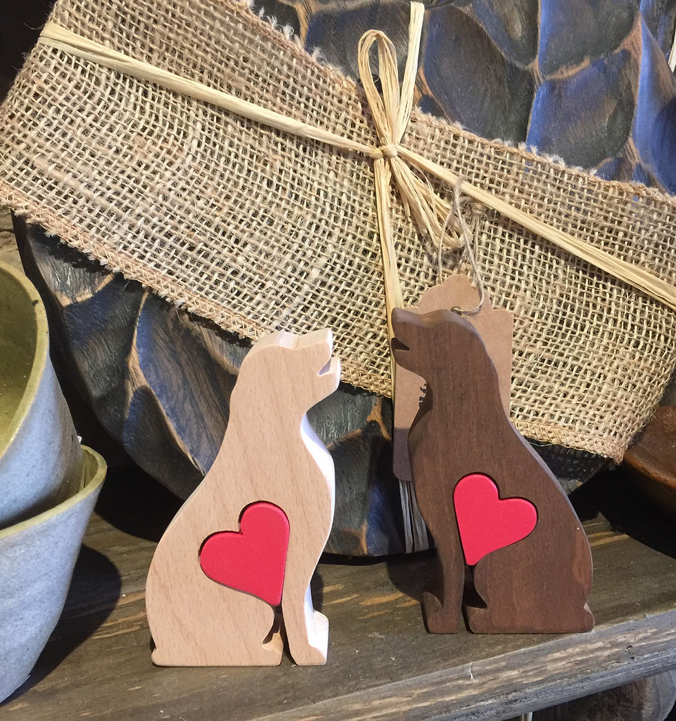 Thumbnail: WOODEN DOGS