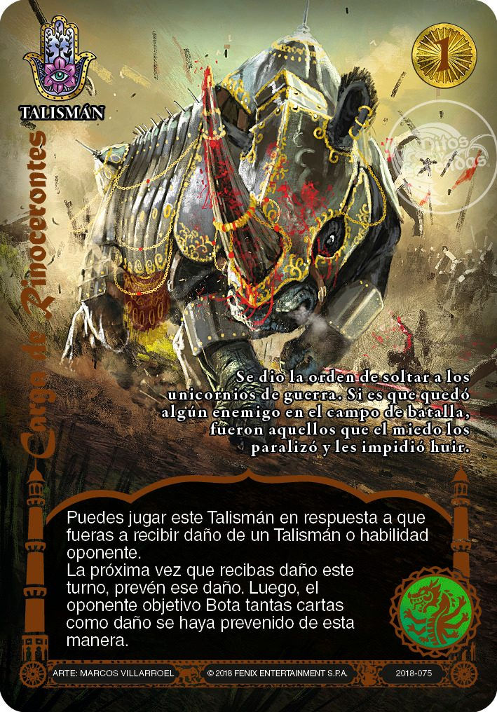 carga de rinoceronte