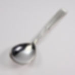 art deco silverplated caddy or sugar spoon with grass or wheat corn motif danish modern