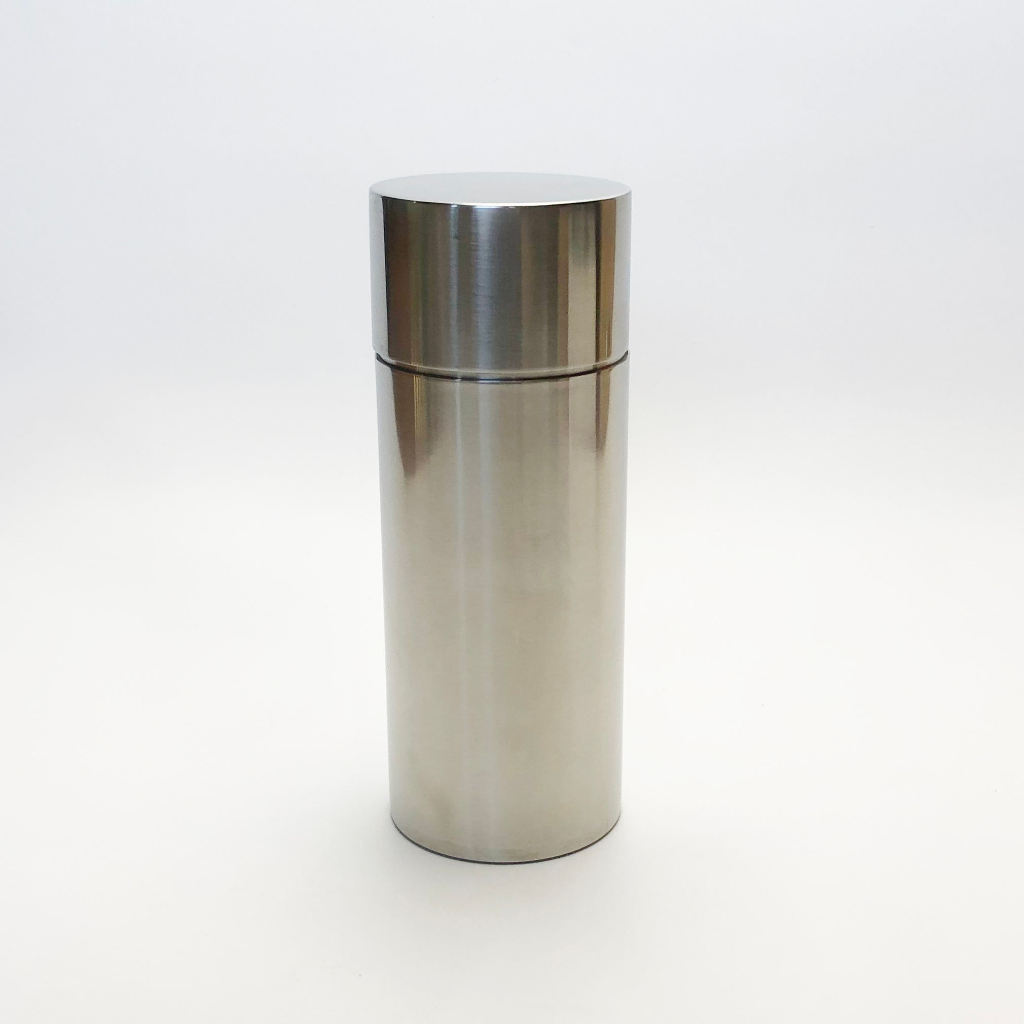 Stelton Cylindrical Cylinda Line Stainless Steel Cocktail Shaker by Arne Jacobsen