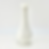 Antique white french milk glass vase small bouquet single stem vase teardrop droplet shape pear shape body