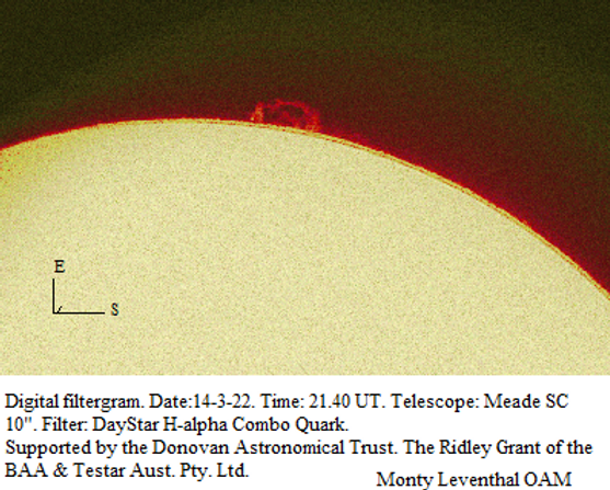Selected Solar Observations