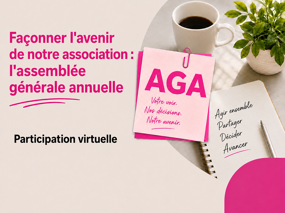 Assemblée générale annuelle 2026 de BPW Montréal - En virtuel