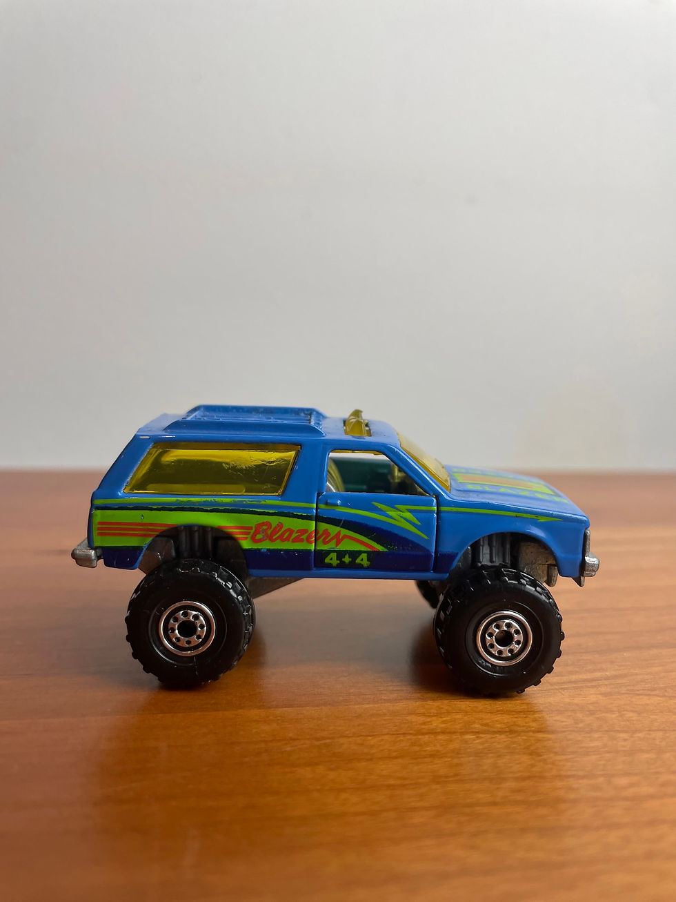 Thumbnail: Vintage 1983 Hot Wheels Chevy Blazer 4x4 Blue 1:64 Malaysia