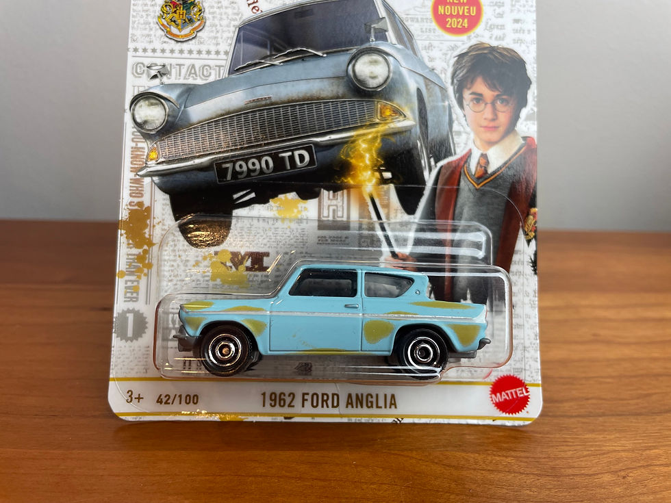 Thumbnail: Matchbox 2024 Dash K Mainline HARRY POTTER - 1962 FORD ANGLIA - 42/100