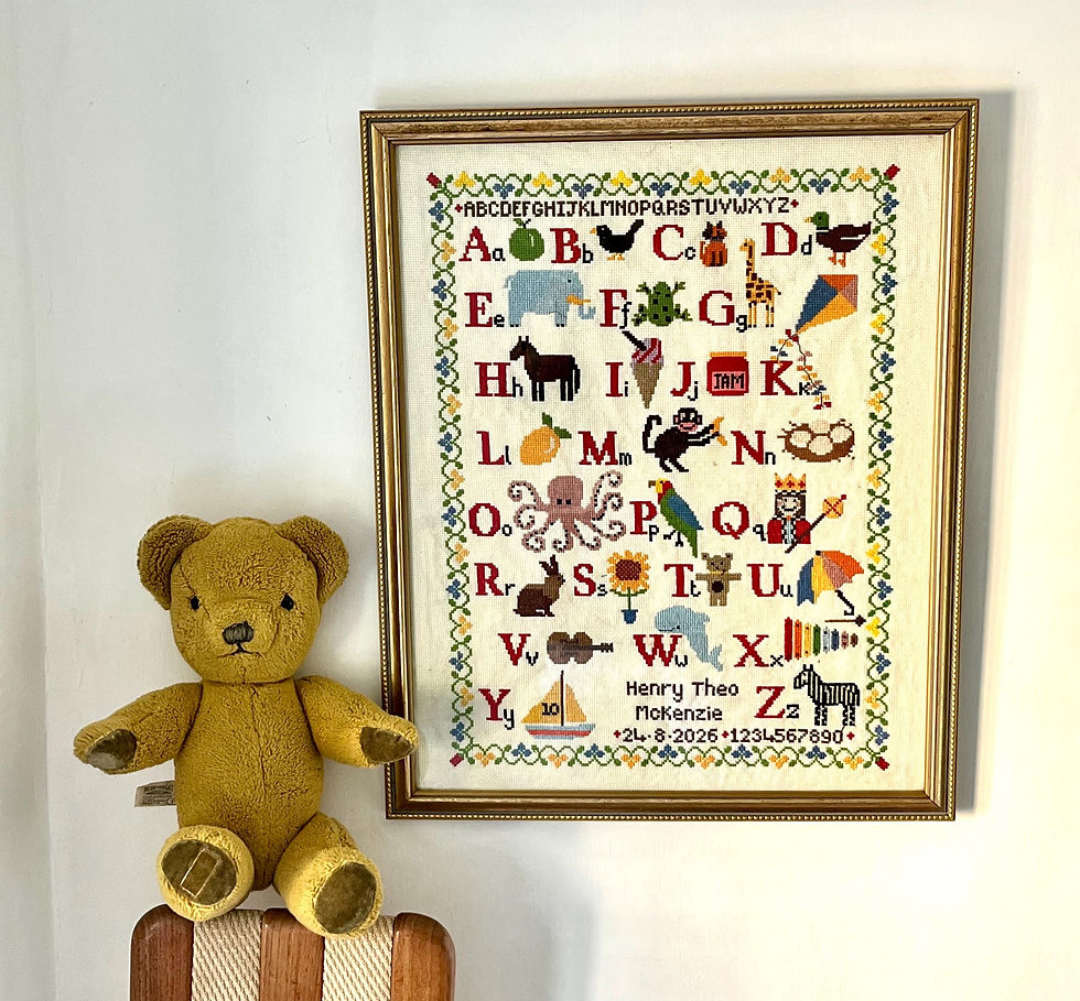 Thumbnail: Cross Stitch Sampler - Alphabet