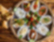 Arranged Food and Objects