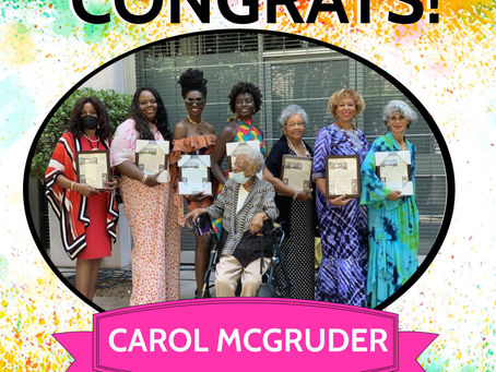 Carol McGruder Recognized with The Biddy Mason "Unsung Shero" Award