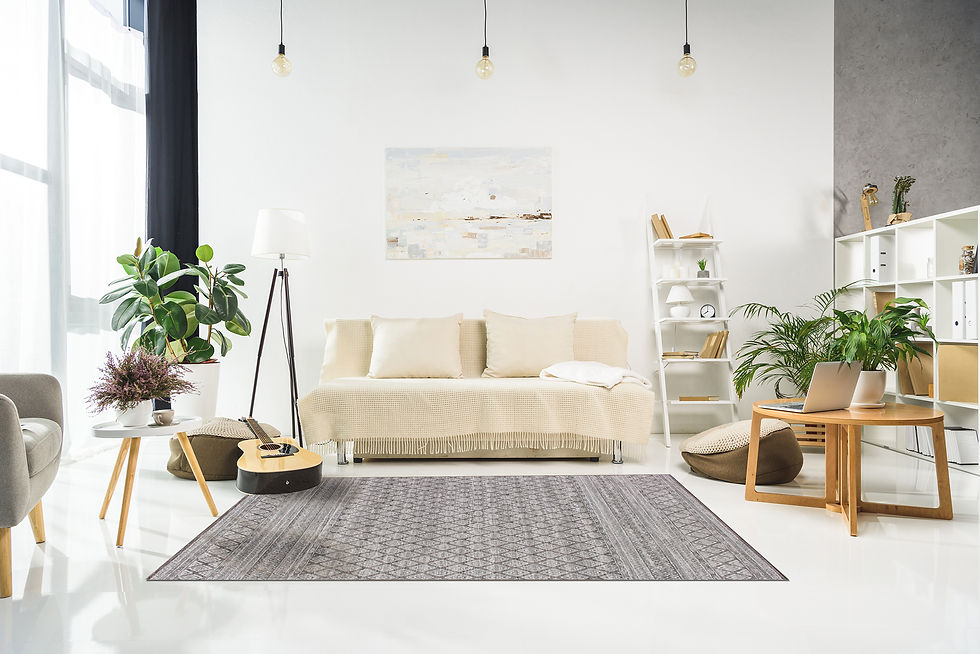 Thumbnail: Iris Trellis Banding 8x11 Rug
