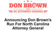 Don Brown for NC Attorney General 2028