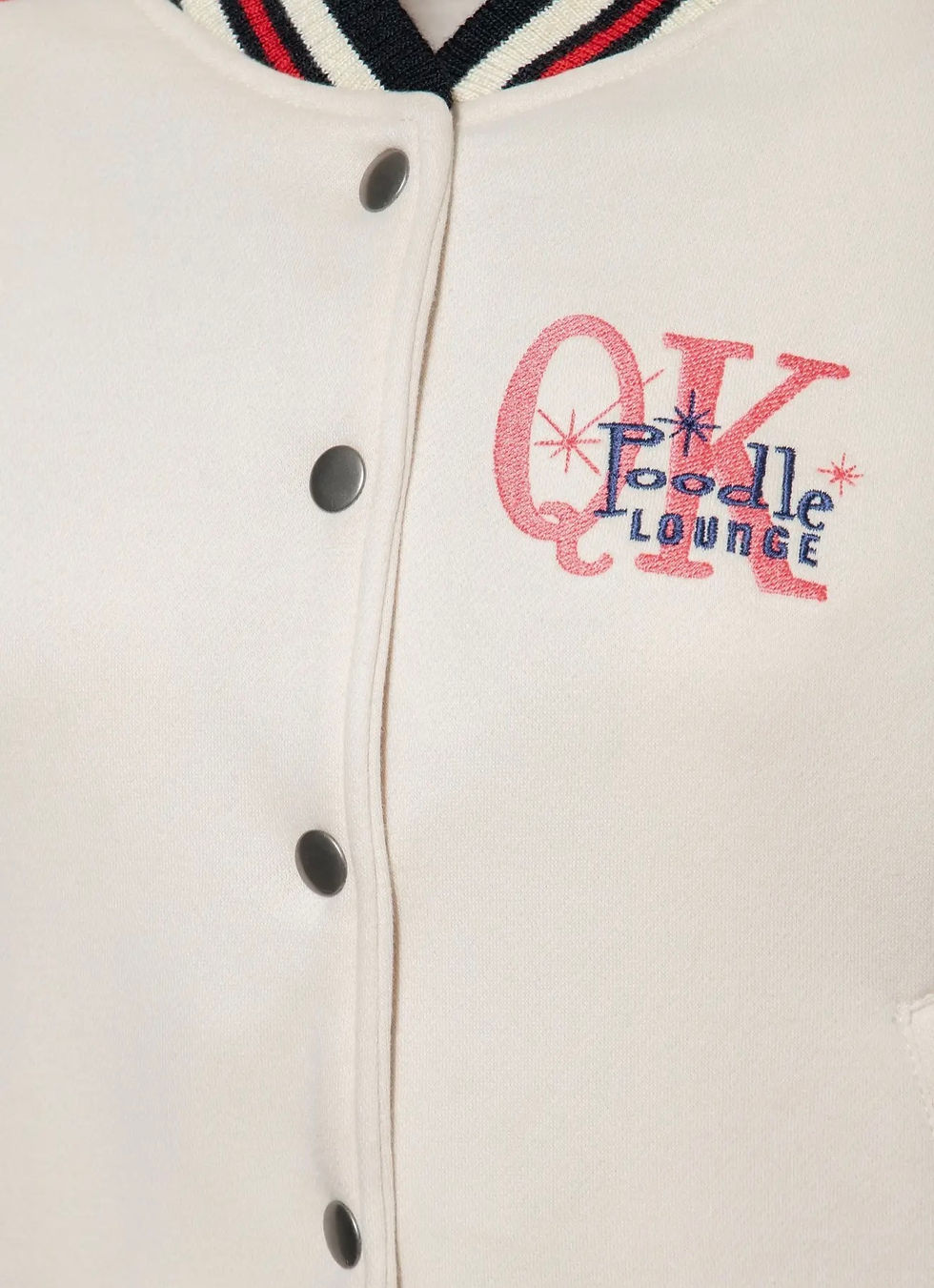 Thumbnail: College Sweat Jacket "Poodle Lounge" XL