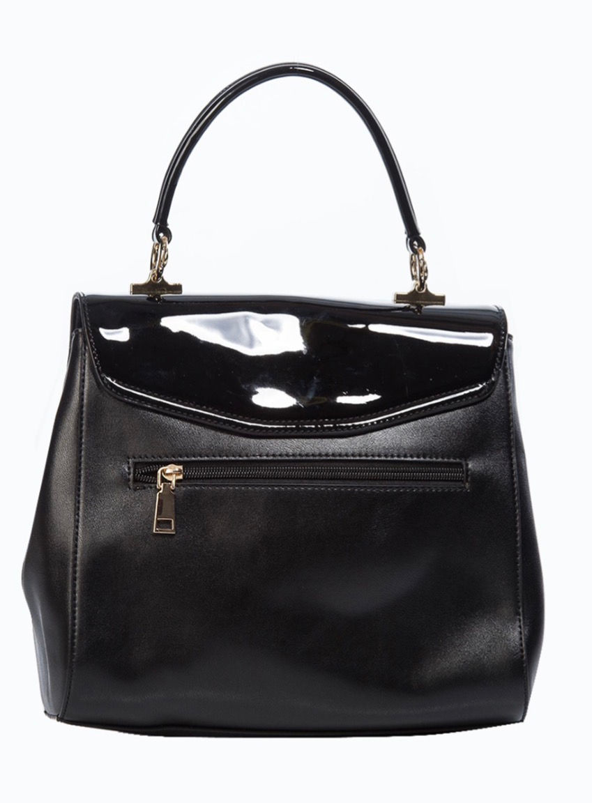 Thumbnail: Black Waterlily Handbag