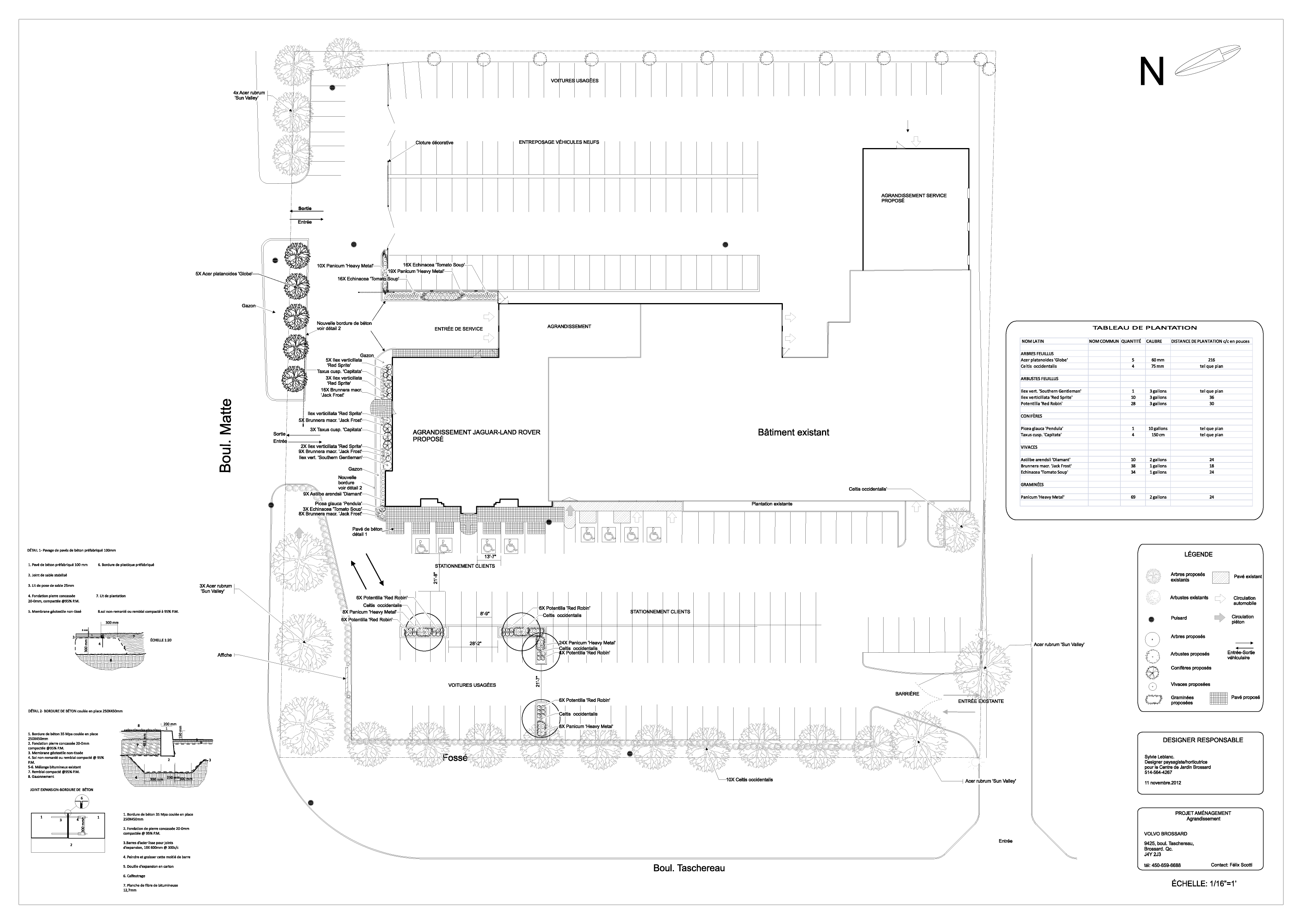 Plan de Plantation