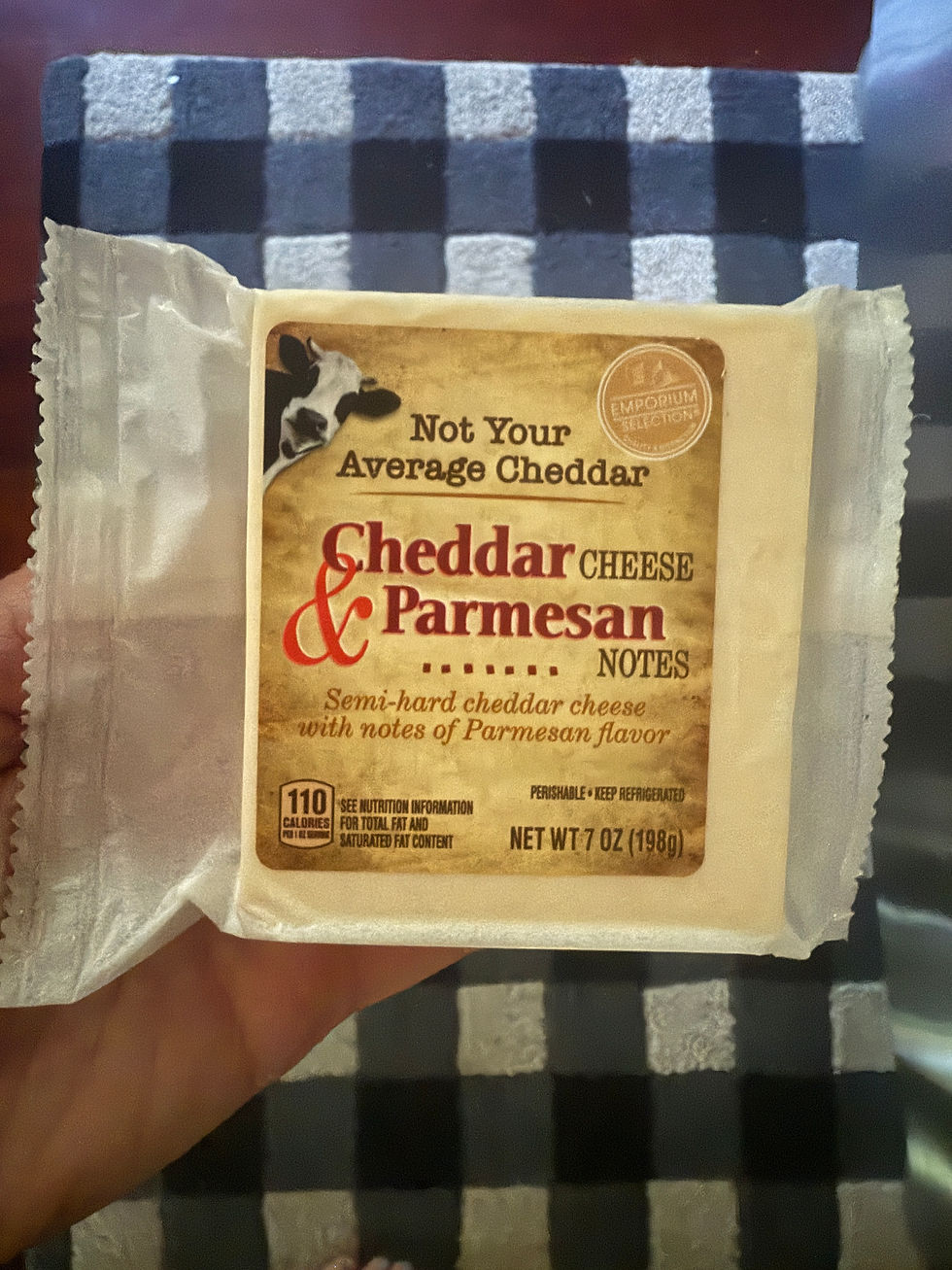 The cheese of your dreams. Aldi's Cheddar Parmesan.