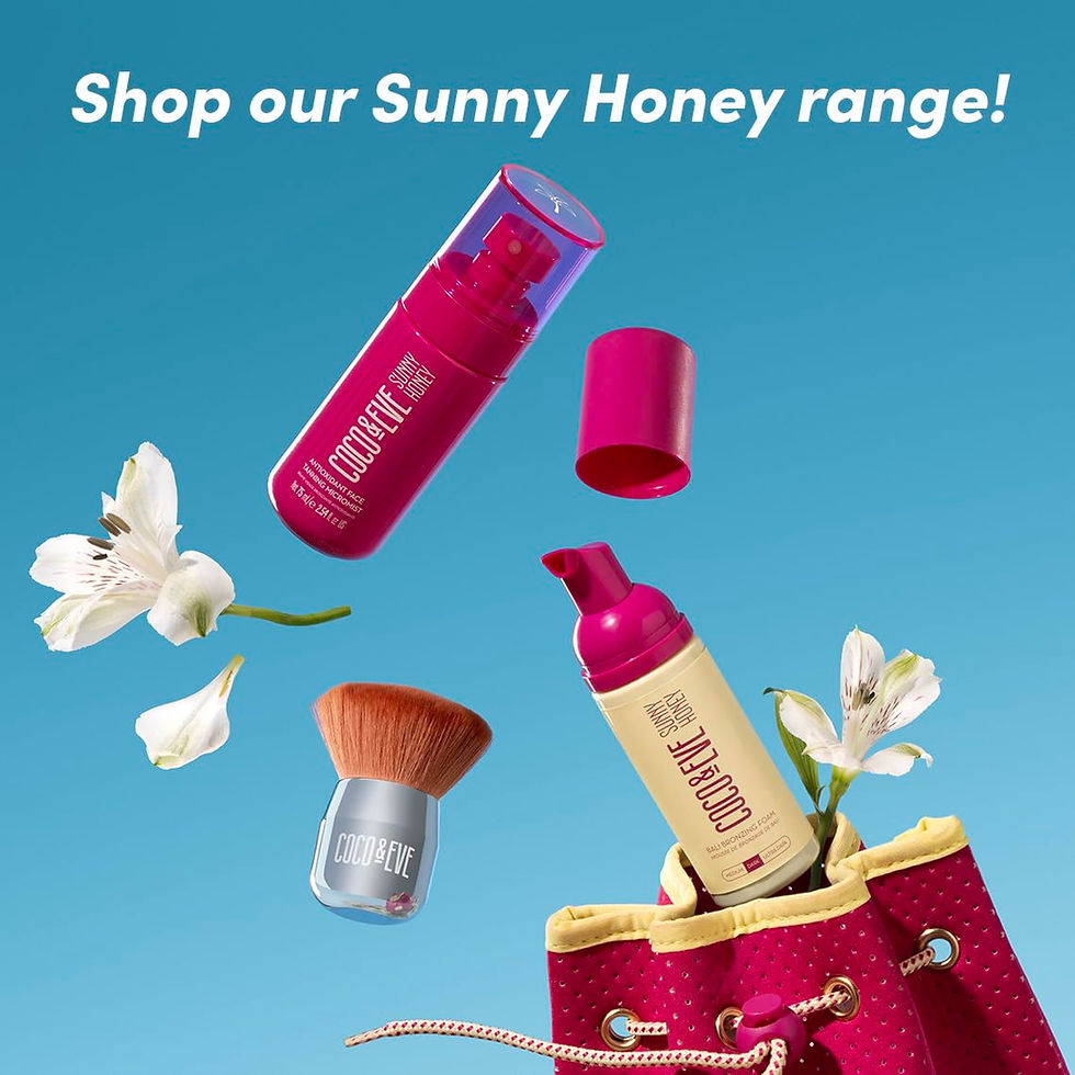 Thumbnail: Coco & Eve Self Tanner Mousse Kit - (Medium) All Natural Sunless Instant Self T