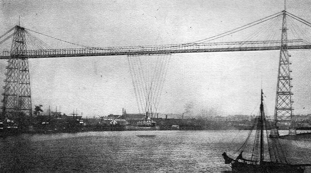 The History Of The Transporter Bridge In Newport Wales the-history-of-the-transporter-bridge-in-newport-wales