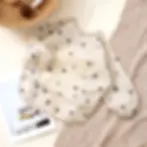 Thumbnail: Elinfant 1PC Long Sleeve Bibs, Waterproof Feeding Bibs,Washable Burp