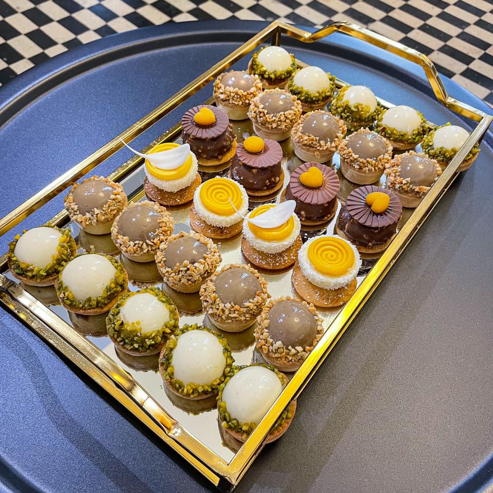 Arranged Food and Objects
