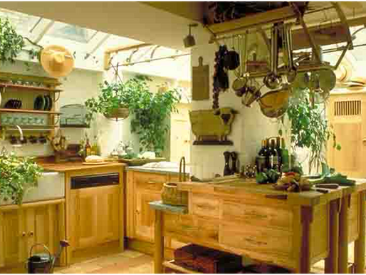 Johnny Grey unfitted kitchen furniture designed for Smallbone