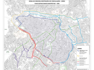 Qual o horário de restrição para caminhões na Marginal Tietê?