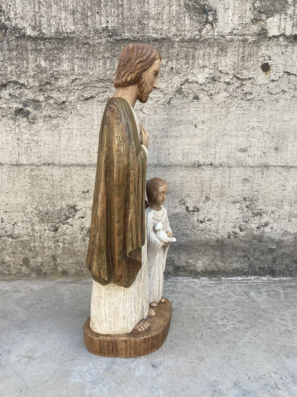 Miniatura: SAN JOSÉ Y EL NIÑO CON EL ESPÍRITU SANTO