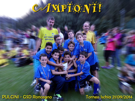 PULCINI vittoriosi al Torneo di Ischia