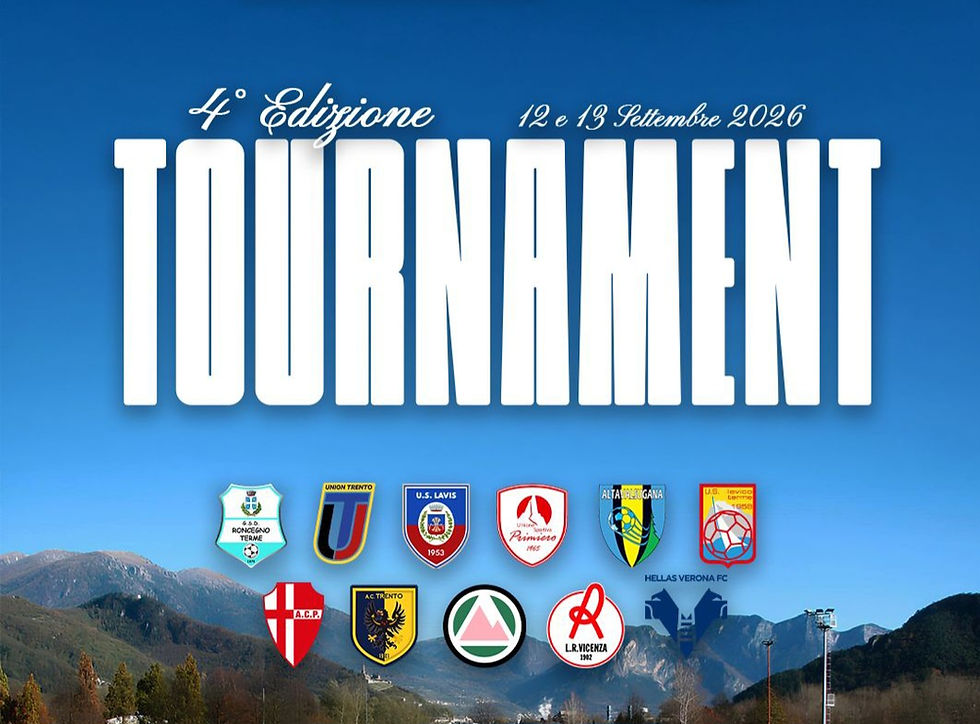 Torneo Cassa Rurale. Il grande calcio giovanile torna a Roncegno!