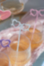 Thumbnail: Heart Sunglasses Drink Stirrers