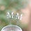 Thumbnail: Wedding Monogram Name Drink Stirrers