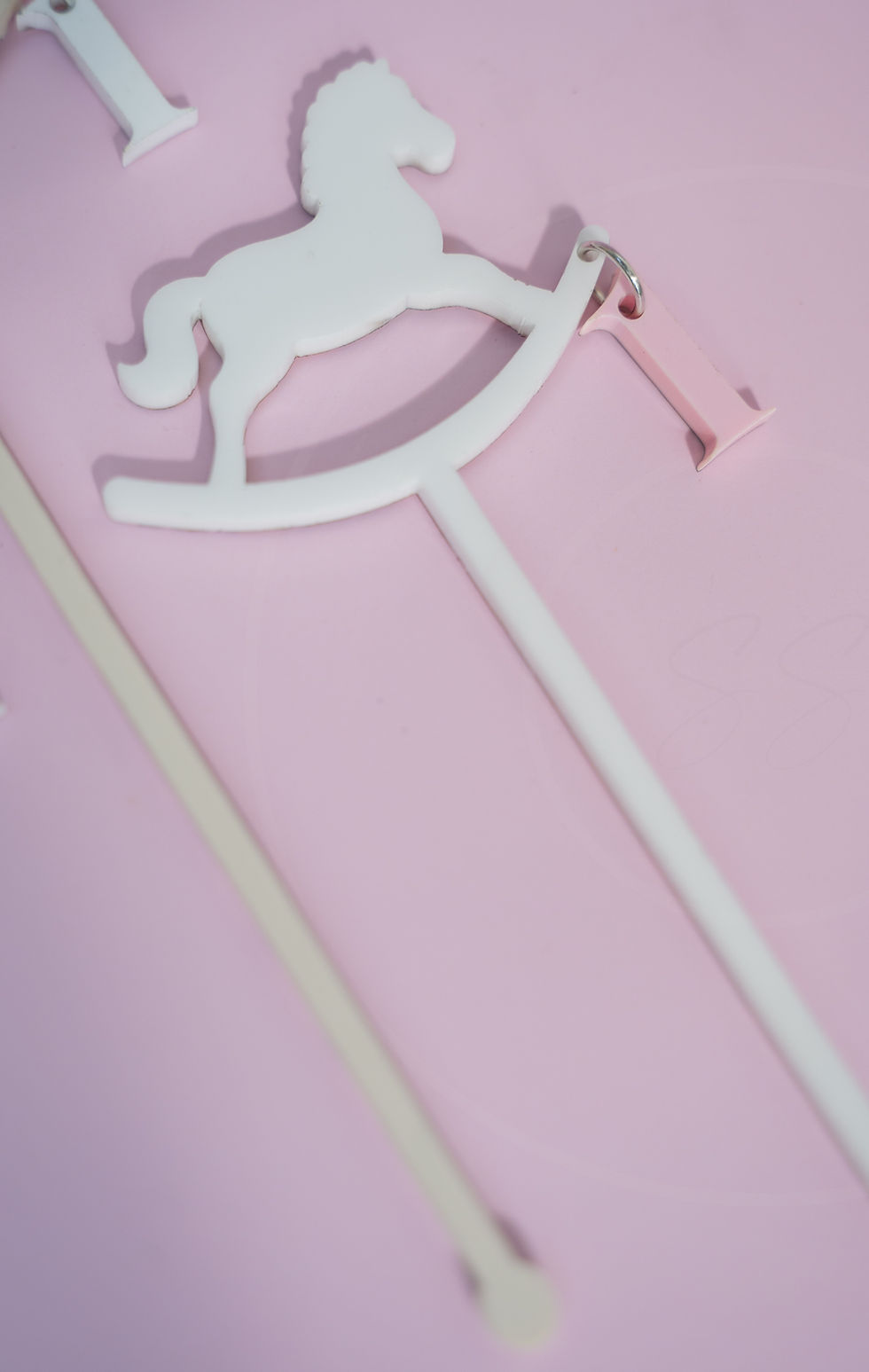 Thumbnail: Rocking Horse Charm Drink stirrer