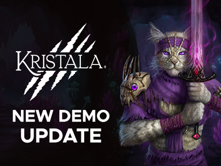 A new Kristala demo launches TOMORROW on PC, with console demos coming SOON.