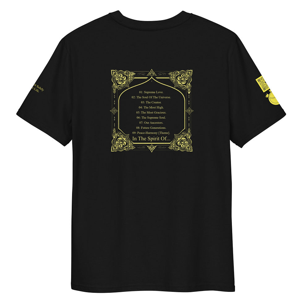Thumbnail: In The Spirit Of... [Golden Light] Unisex organic cotton t-shirt