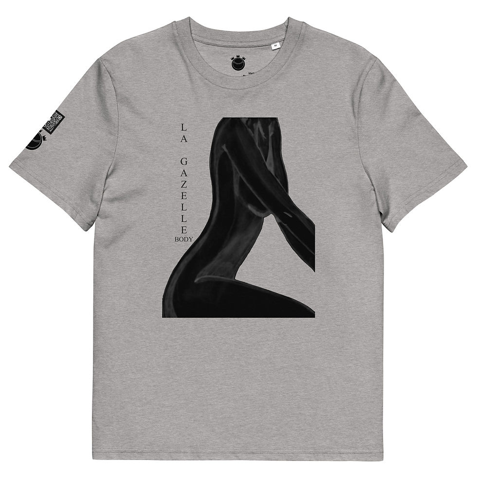 Thumbnail: La Gazelle [Body] Unisex organic cotton t-shirt