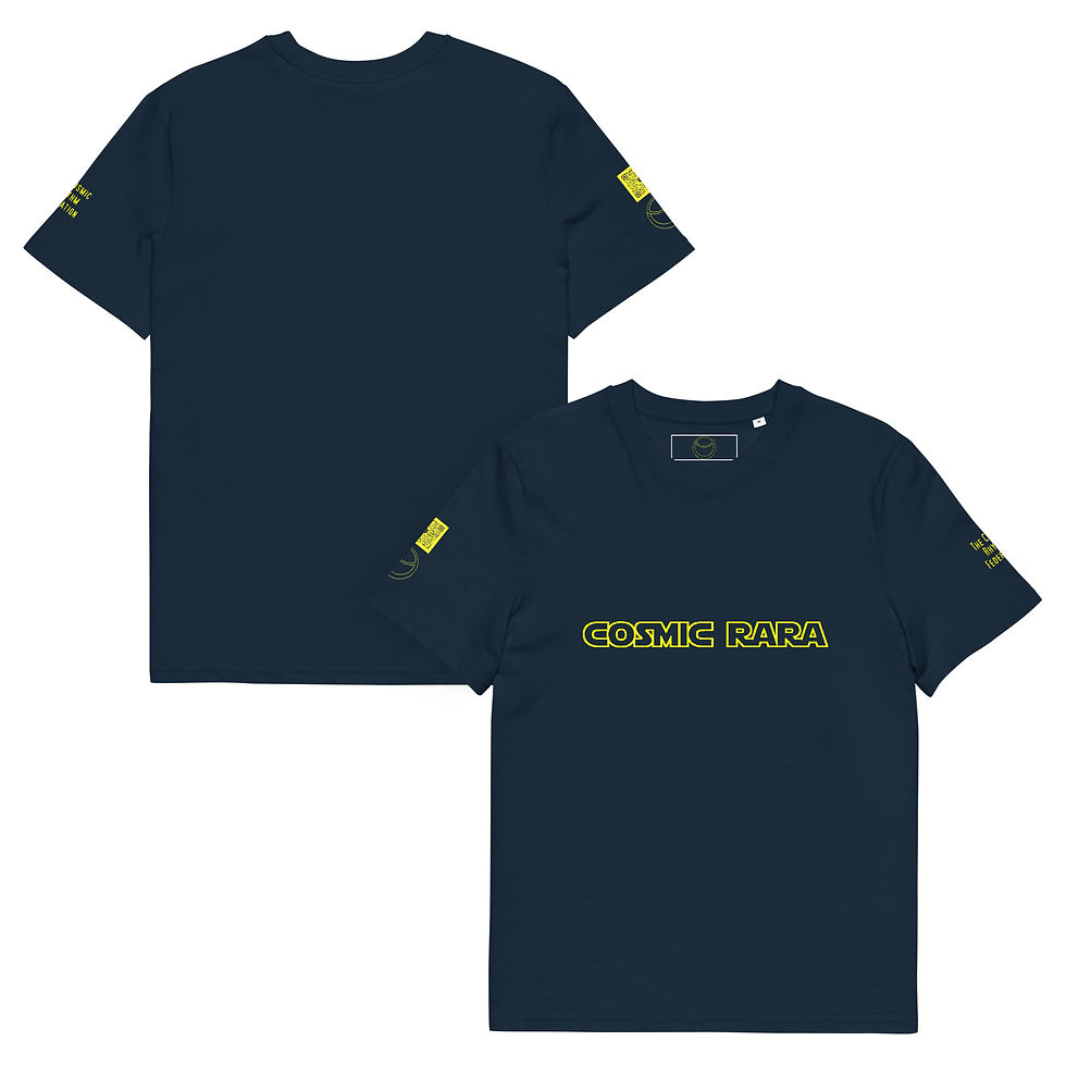 Thumbnail: Cosmic RaRa - Unisex Organic Cotton T-Shirt