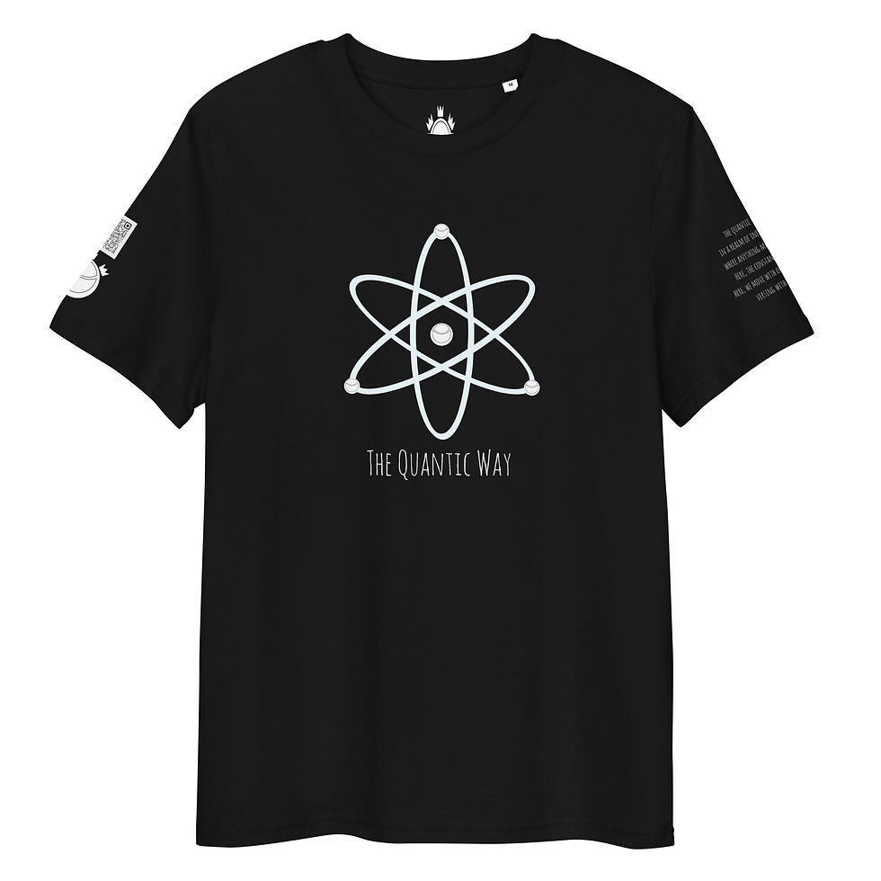 Thumbnail: The Quantic Way A09 Unisex organic cotton t-shirt