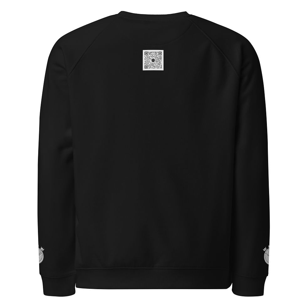 Thumbnail: DV From Nippon B Unisex organic raglan sweatshirt